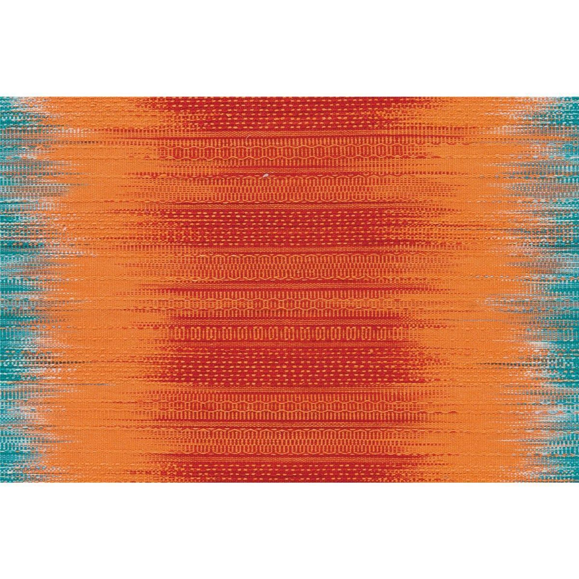 Teppich Sunset 8070 Orange / Blau 140 cm x 200 cm