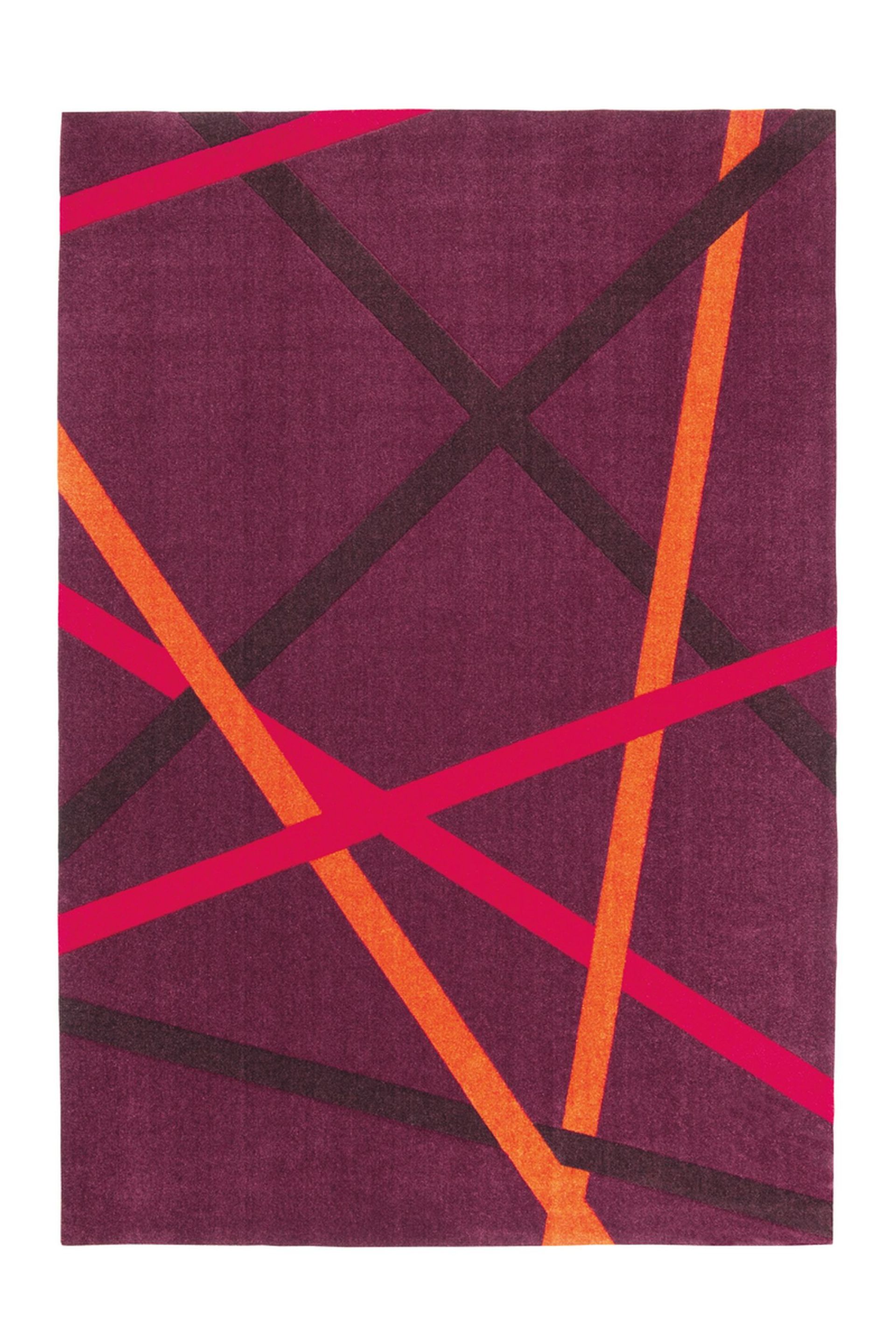 Teppich Style 26 Violett / Orange 120 cm x 170 cm