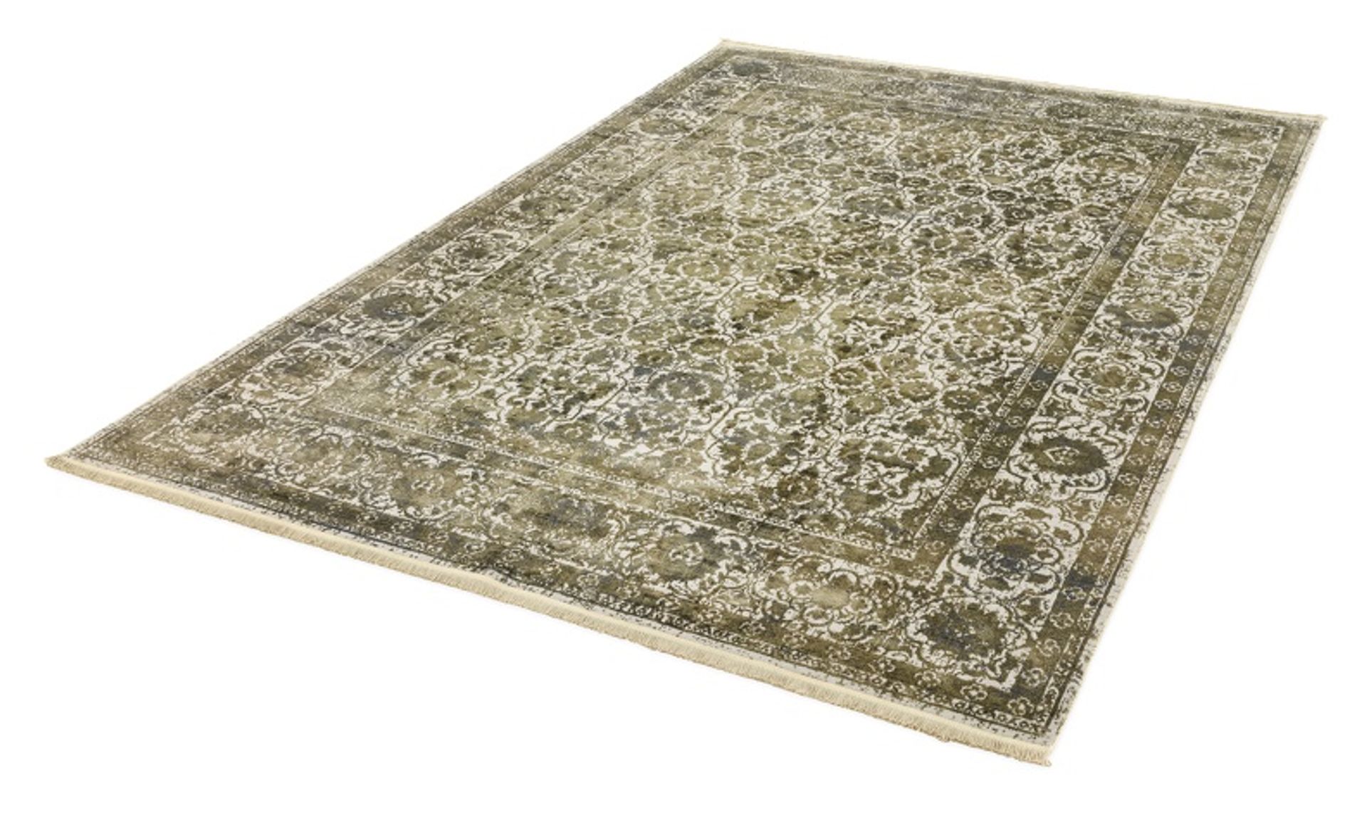 Teppich VELVET Olivgrün - 80 cm x 150 cm