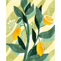 Vlies Fototapete - Lemon Fresh - Größe 200 x 250 cm