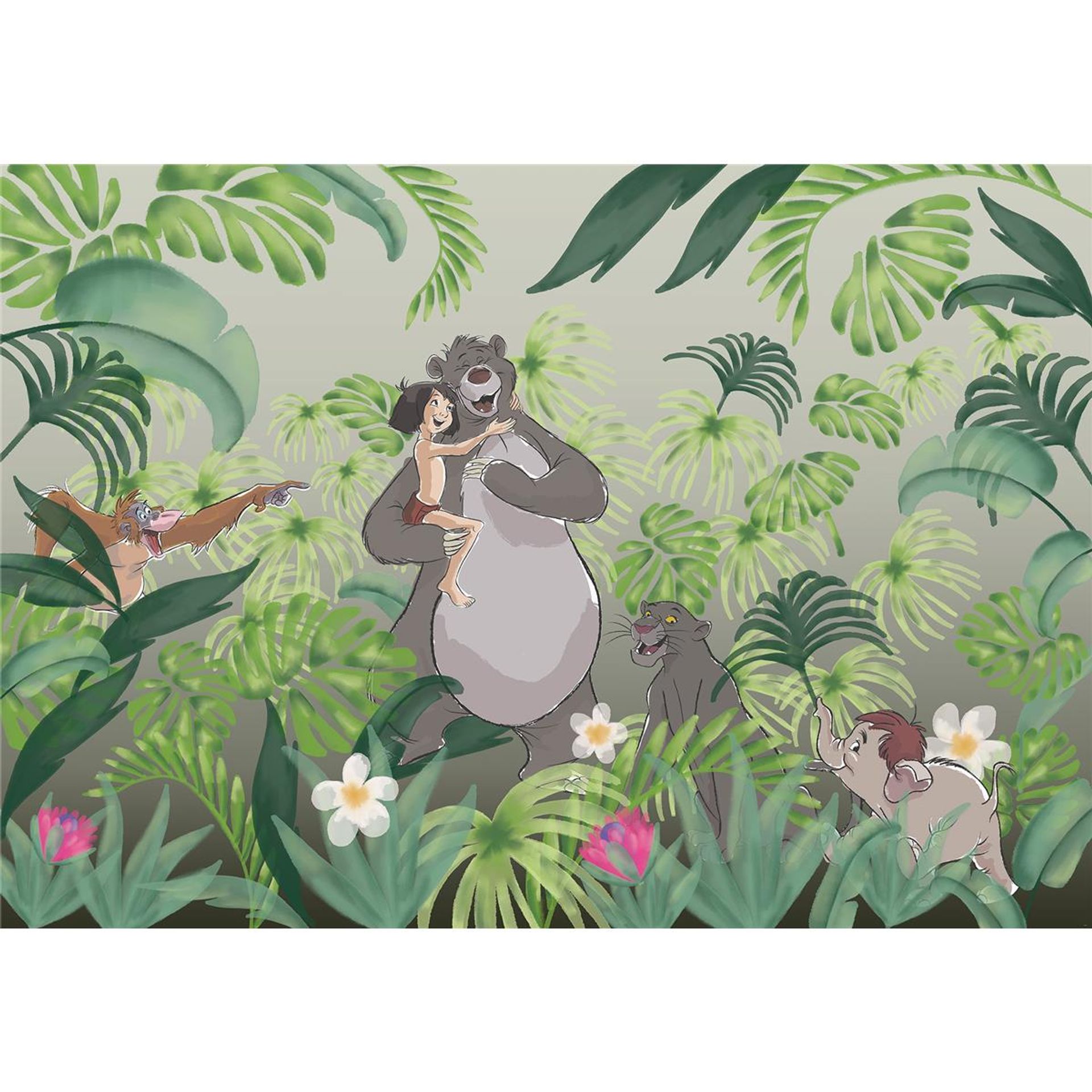 Vlies Fototapete - Welcome To the Jungle - Größe 400 x 280 cm