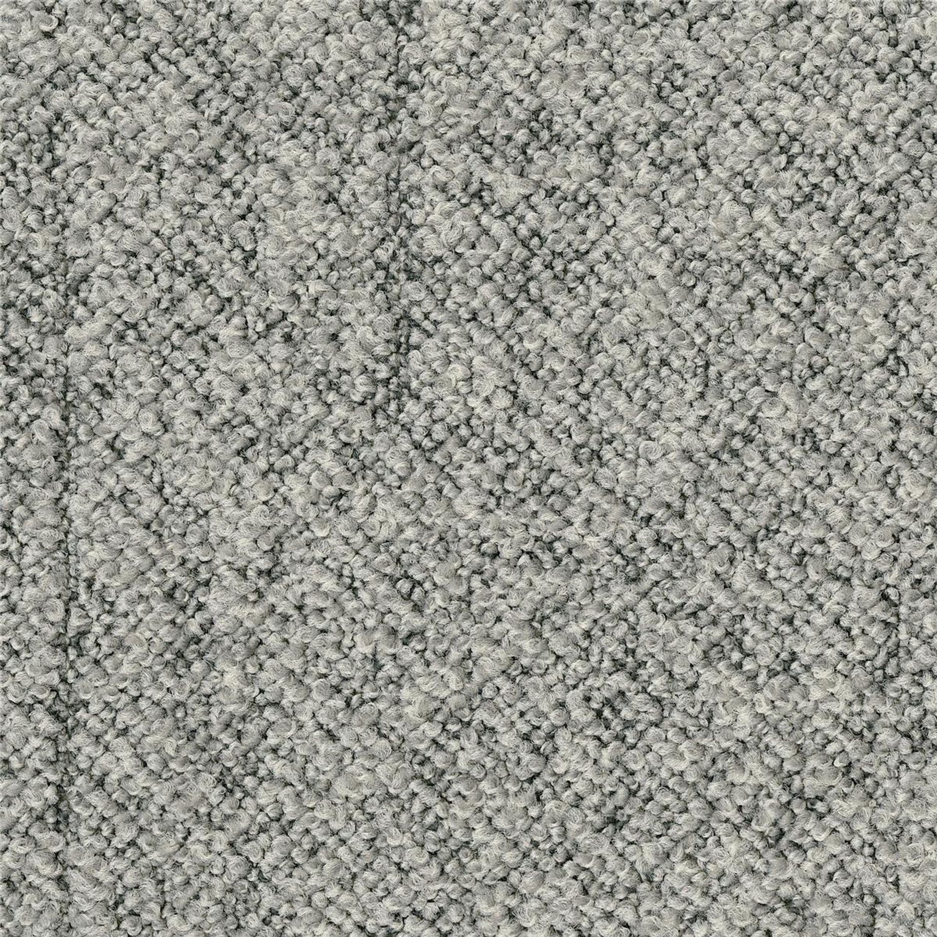 Teppichfliesen 50 x 50 cm Schlinge Iconic AA23 9517 Grau Textur