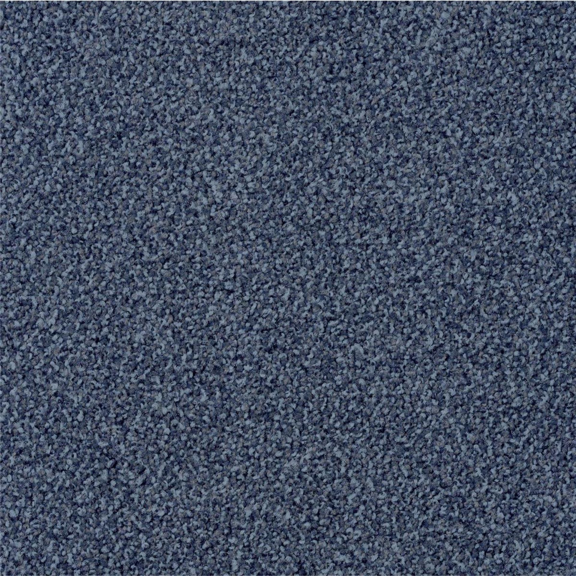 Teppichfliesen 50 x 50 cm Velours Torso A147 8803 Blau Allover