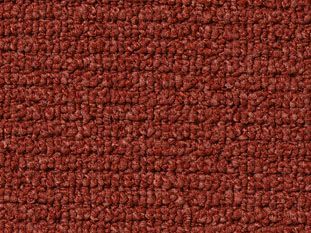 Teppichboden Vorwerk Essential 1031 FORIS Schlinge Rot 1M74 - Rollenbreite 400 cm