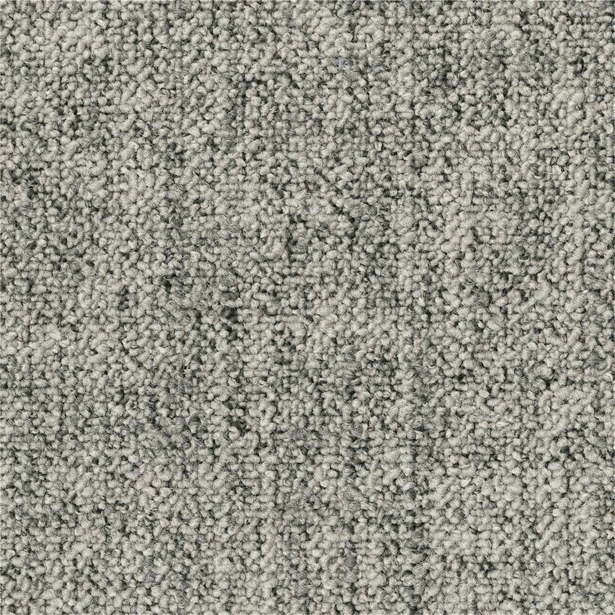 Teppichfliesen 50 x 50 cm Schlinge strukturiert Linon AA83 9526-V B8 Grau Textur