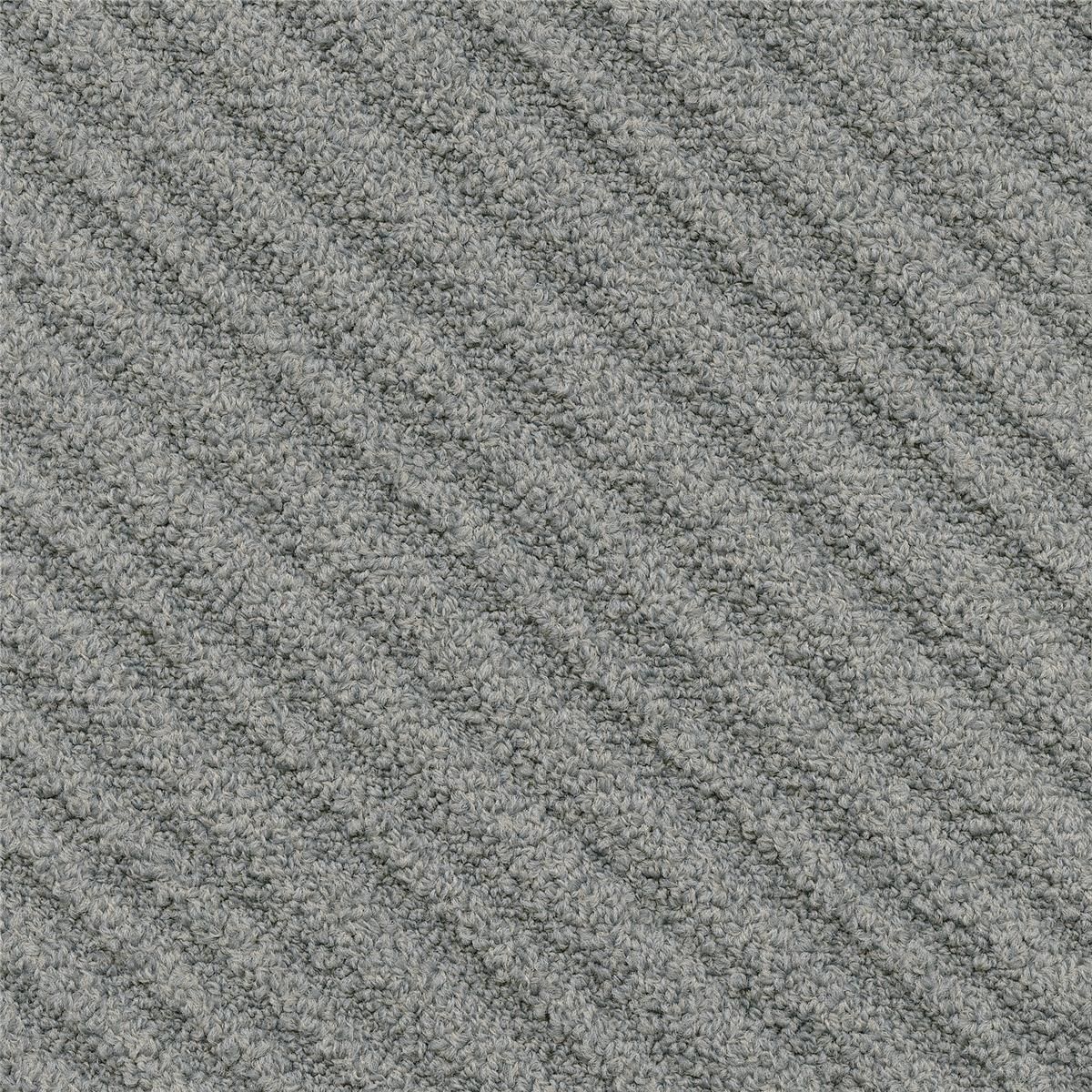 Teppichfliesen 25 x 100 cm Schlinge strukturiert Traverse B968 9517 Grau Linear