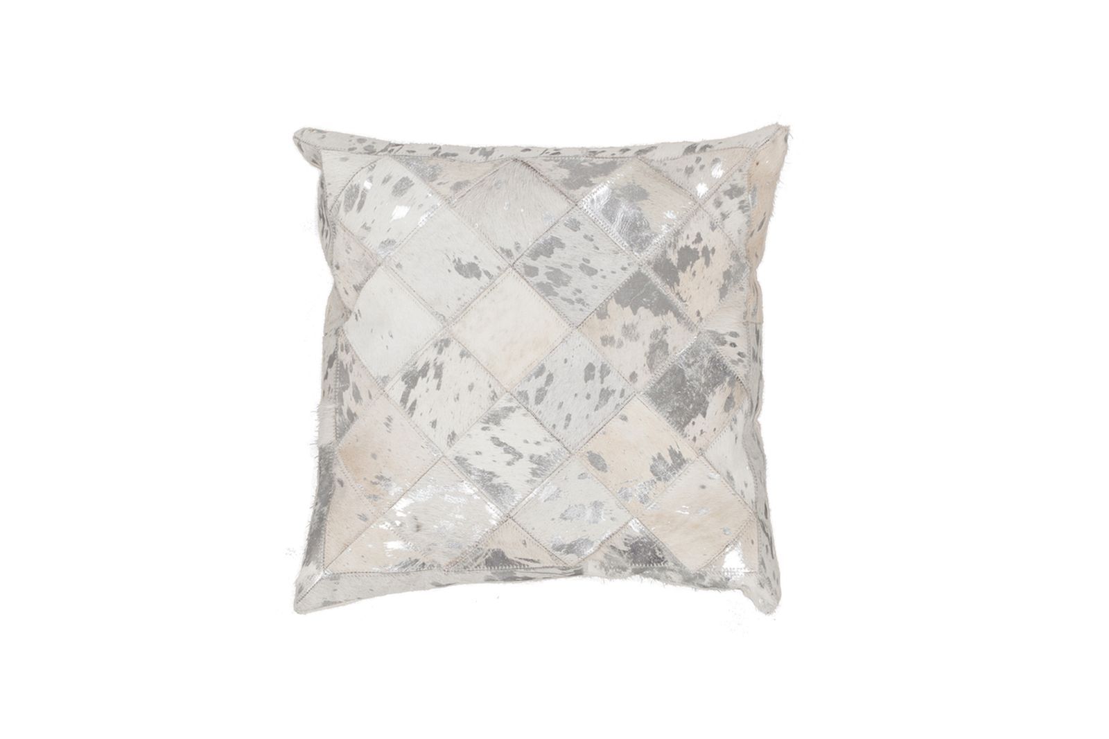 Kissen (gefüllt) Lavish Pillow 210 Grau / Silber 45 cm x 45 cm