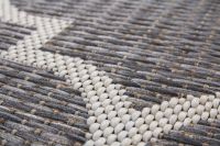 Teppich Indonesia - Batu Grau 160 cm x 230 cm