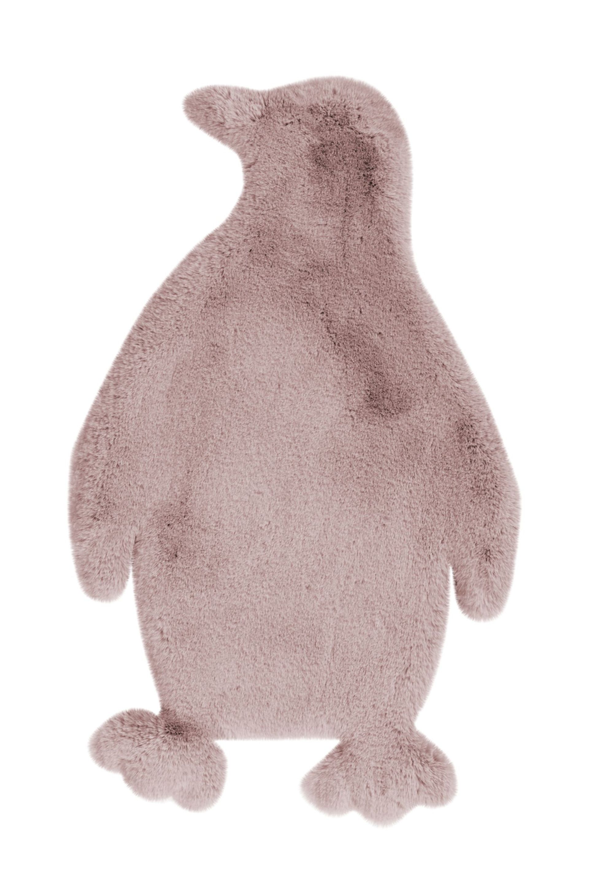 Teppich Lovely Kids 525-Penguin Rosa 52 cm x 90 cm