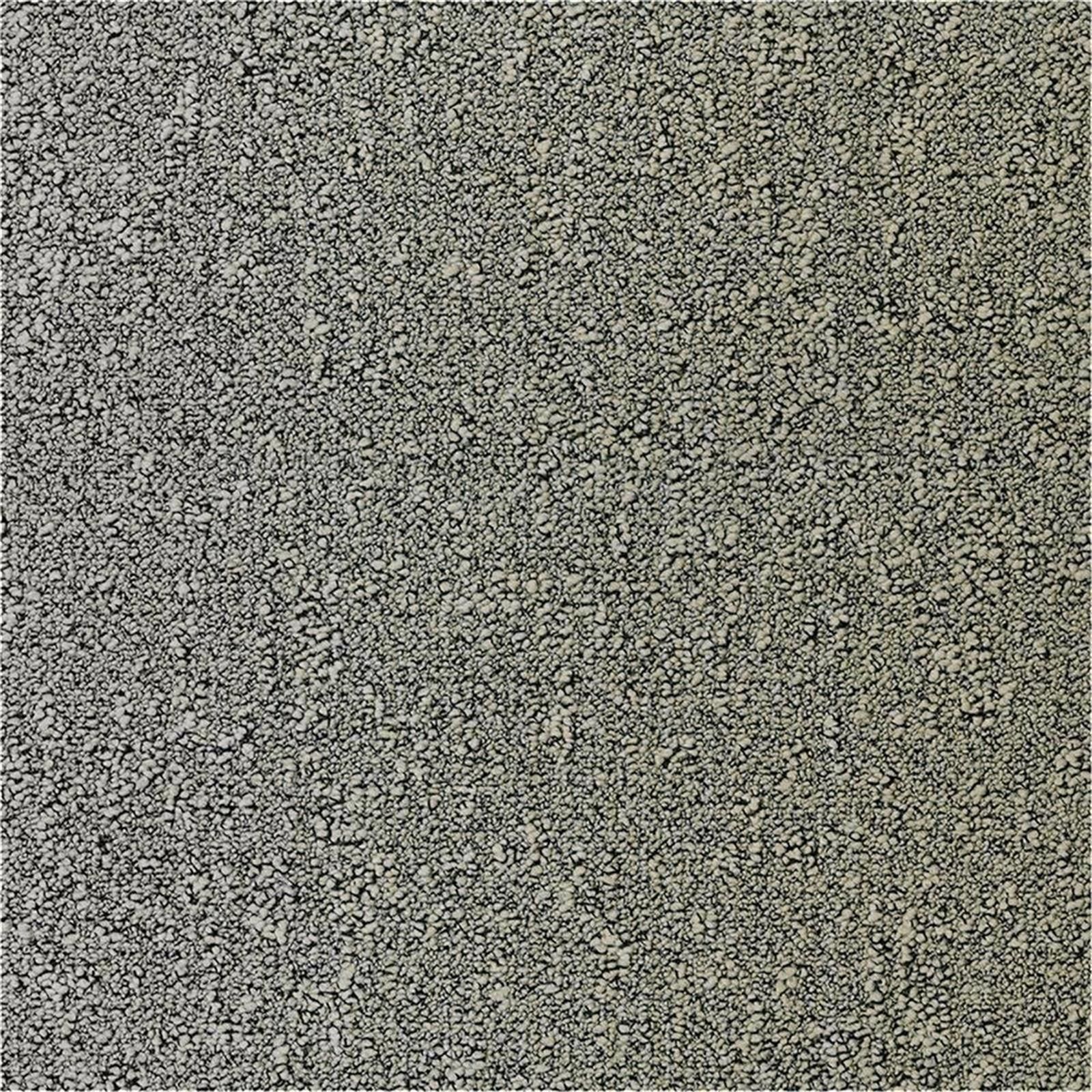 Teppichfliesen 50 x 50 cm Schlinge strukturiert Fuse B755 2913 Grau Textur