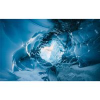 Vlies Fototapete - The Eye of the Glacier - Größe 450 x 280 cm
