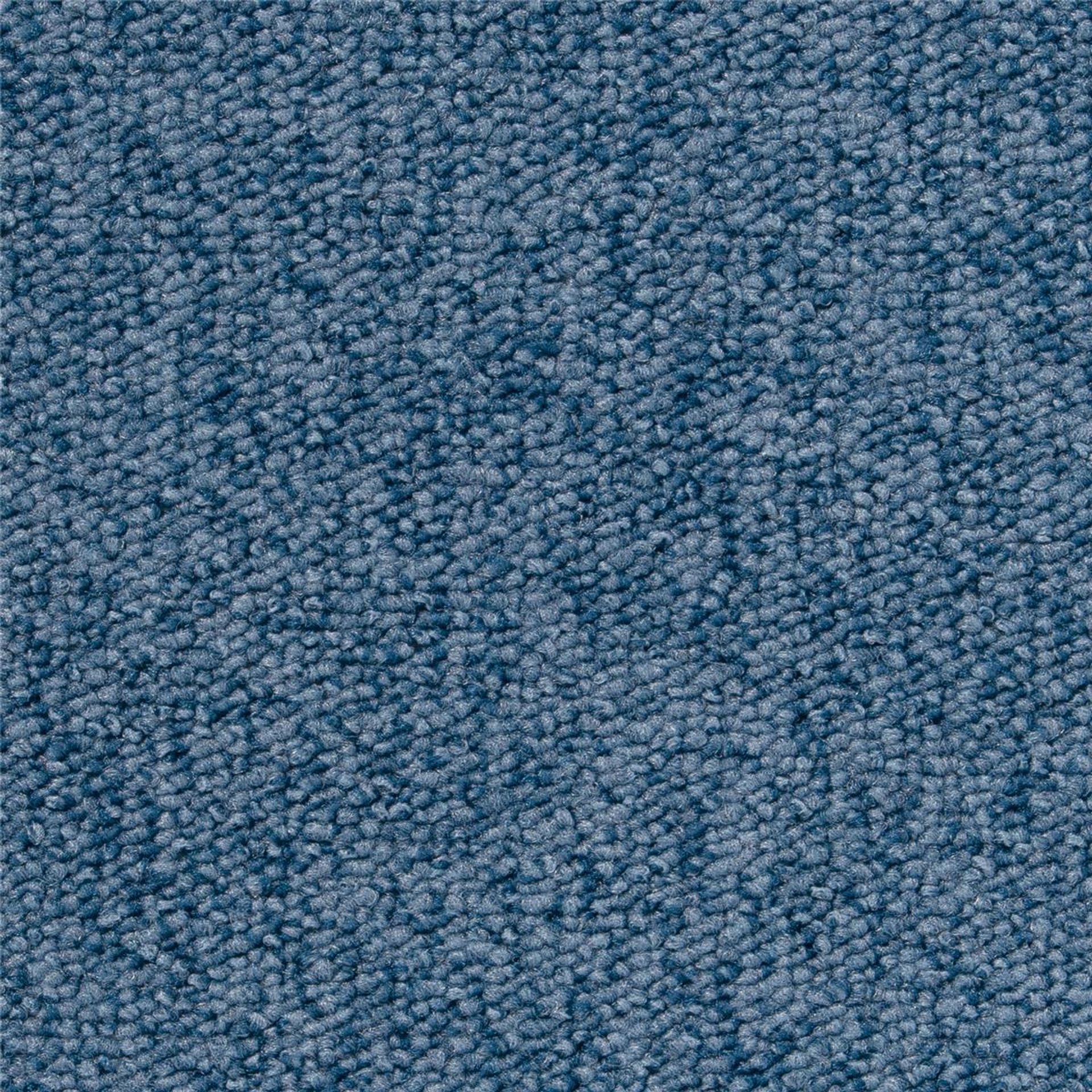 Teppichboden Vorwerk Passion 1005 RONDO Schlinge Blau 3R29 - Rollenbreite 500 cm