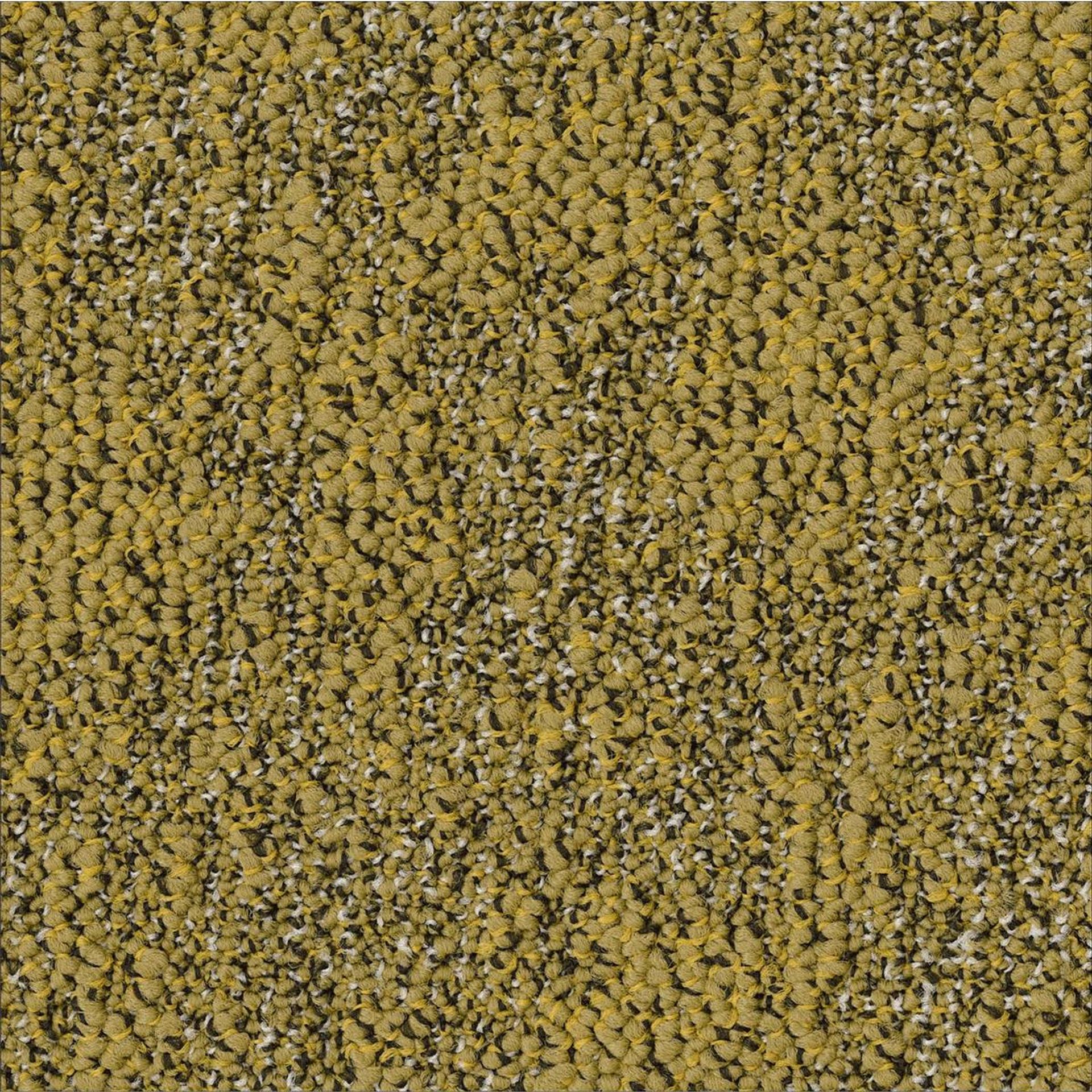Teppichfliesen 50 x 50 cm Schlinge strukturiert Granite AA88 2005 Gelb Organisch