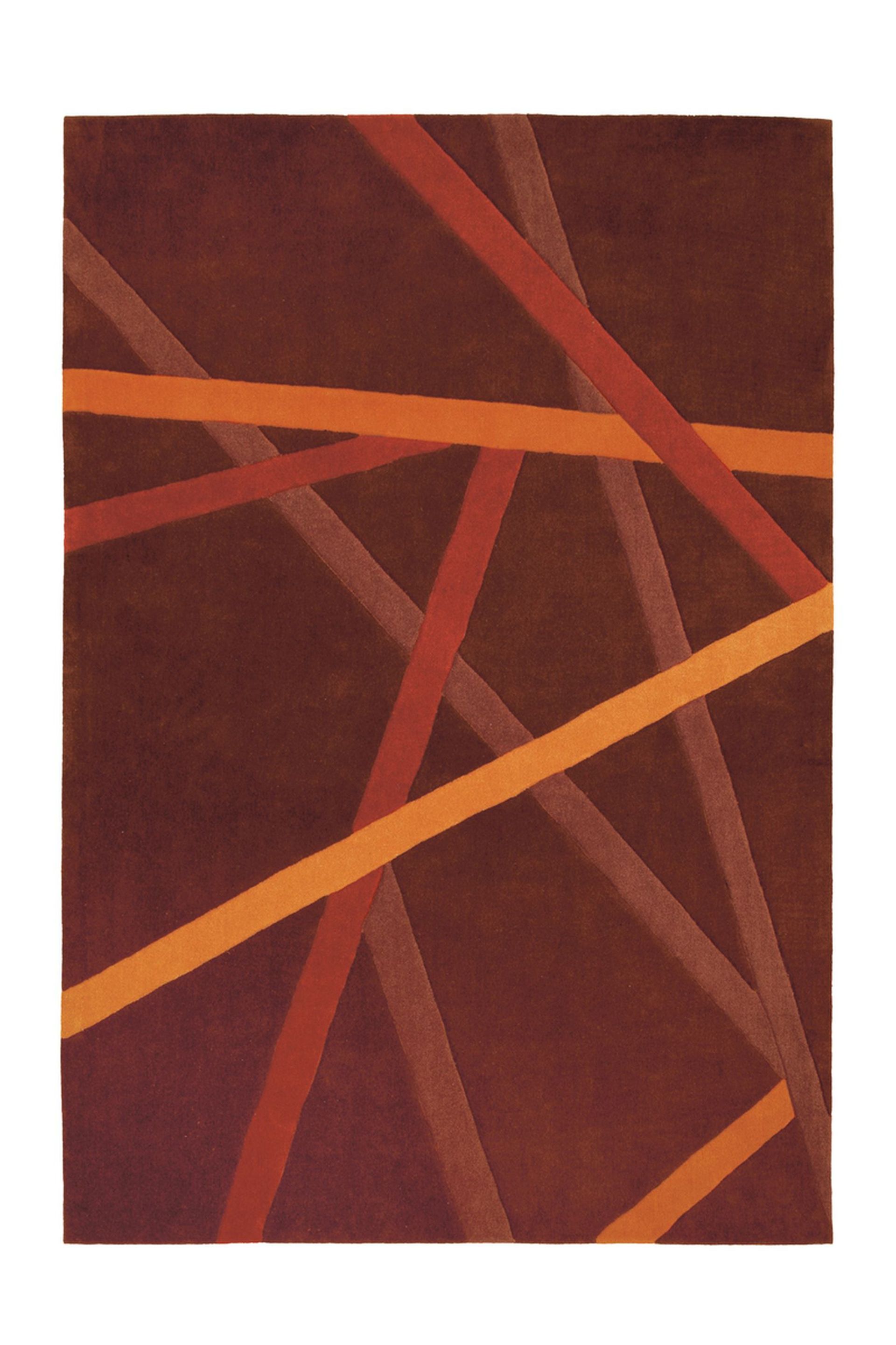 Teppich Joy 4060 Braun / Orange 70 cm x 140 cm