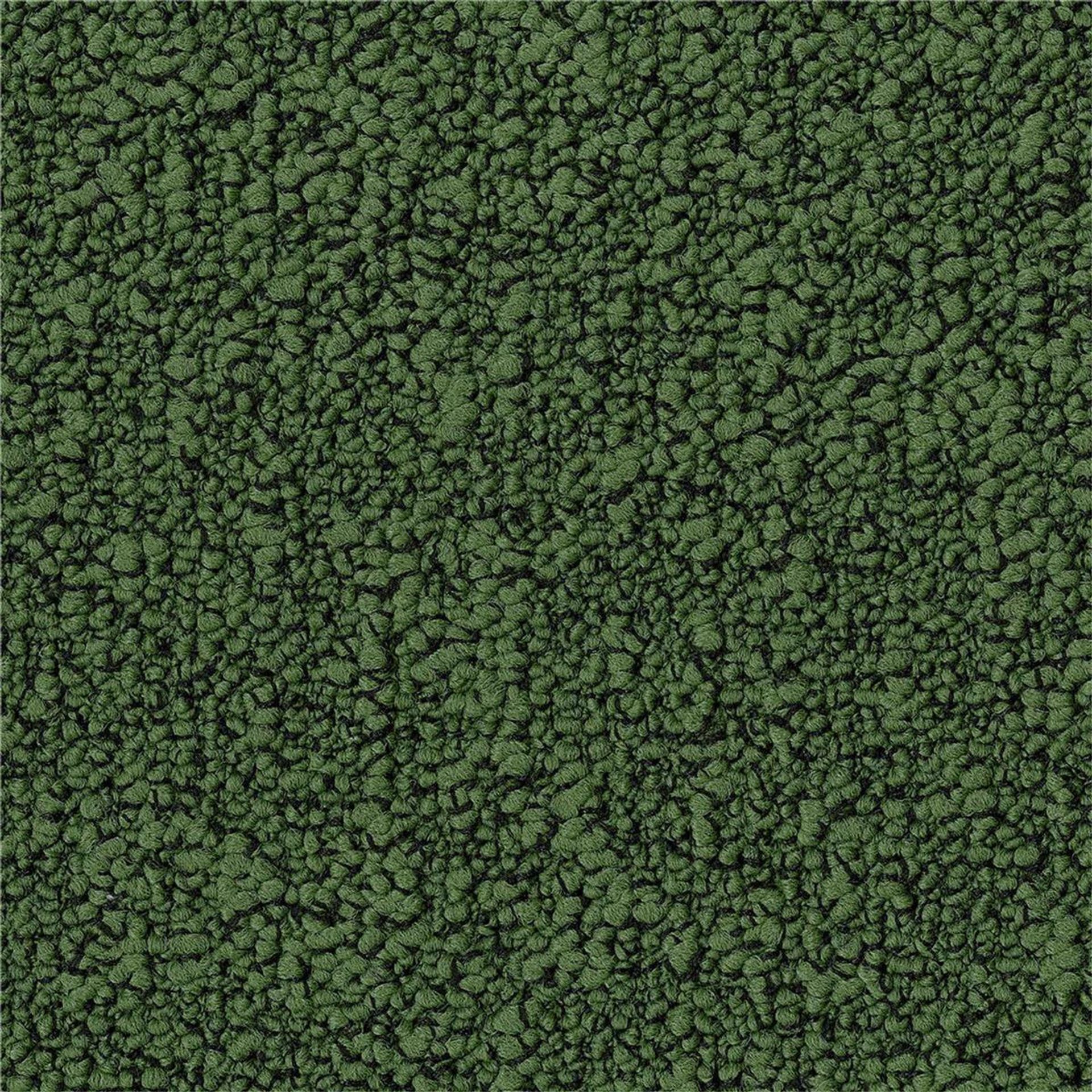 Teppichfliesen 50 x 50 cm Schlinge strukturiert Fields B751 7231 Grün Allover