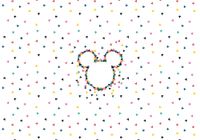 Vlies Fototapete - Mickey Heads-Up - Größe 400 x 280 cm