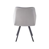 Stuhl Amber 125 Grau - 64,5 cm (L) x 58 cm (B) x 85 cm (H)