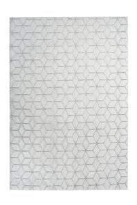 Teppich Vivica 125 Weiß / Anthrazit 80 cm x 150 cm