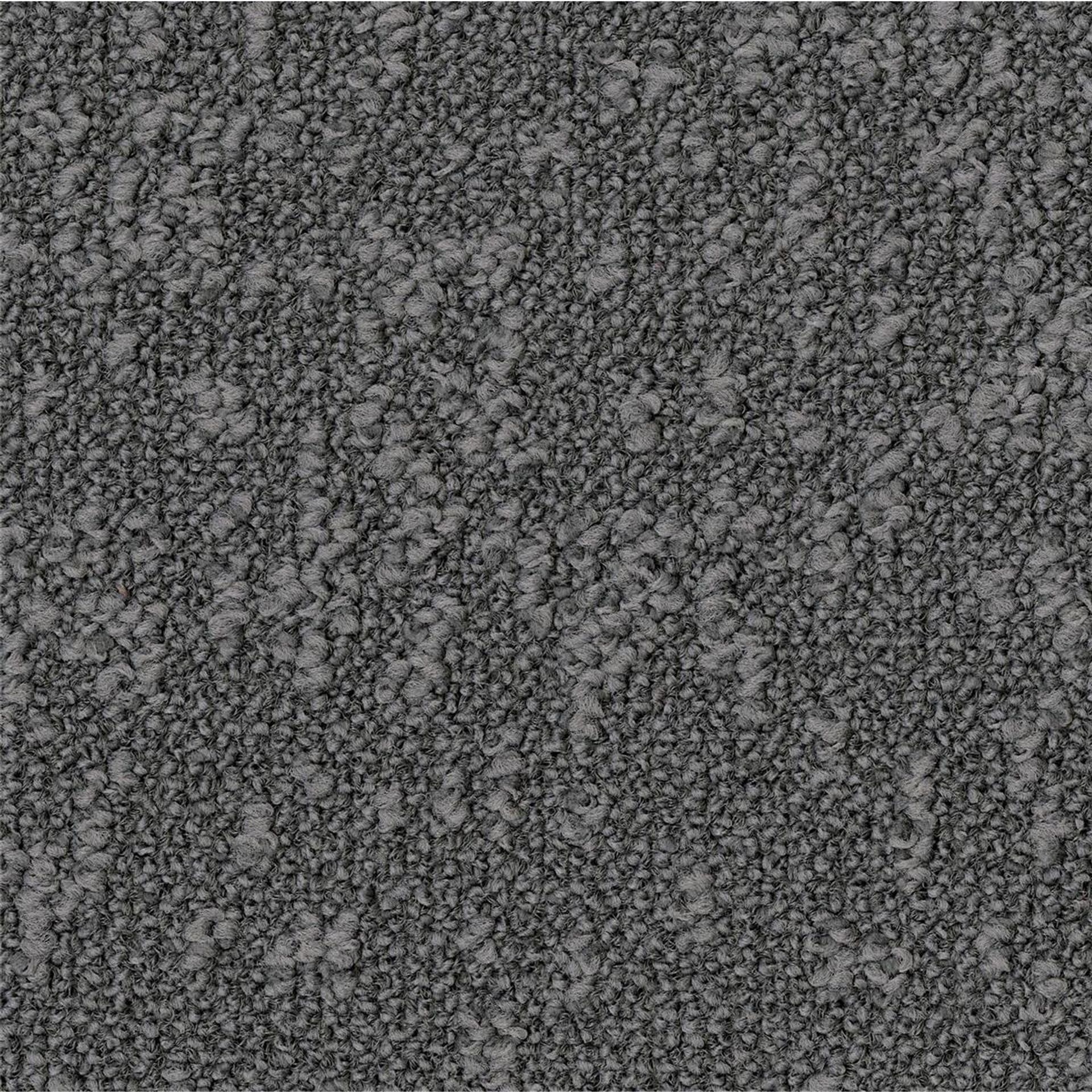Teppichfliese 50 x 50 cm Schlinge strukturiert Desso AirMaster Tones AA70 9533 Grau Textur