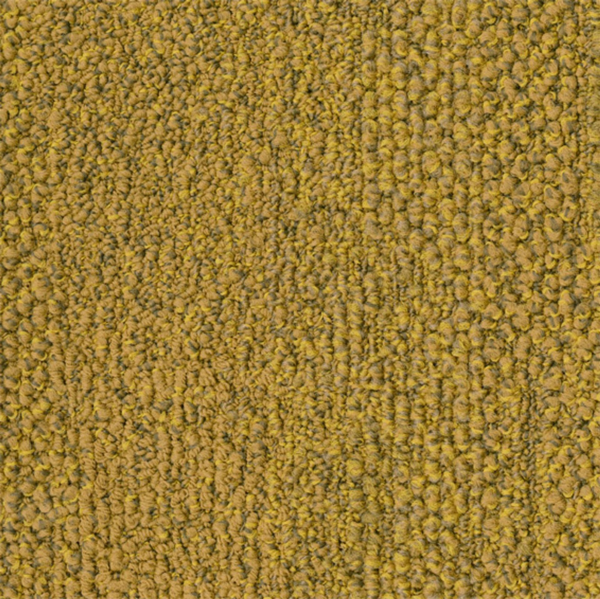 Teppichfliesen 50 x 50 cm Schlinge strukturiert Marvel AB49 6211 Gelb Organisch