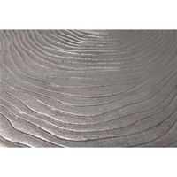 Beistelltisch Wood Art 225 Silber - 65 cm (L) x 56 cm (B) x 50 cm (H)