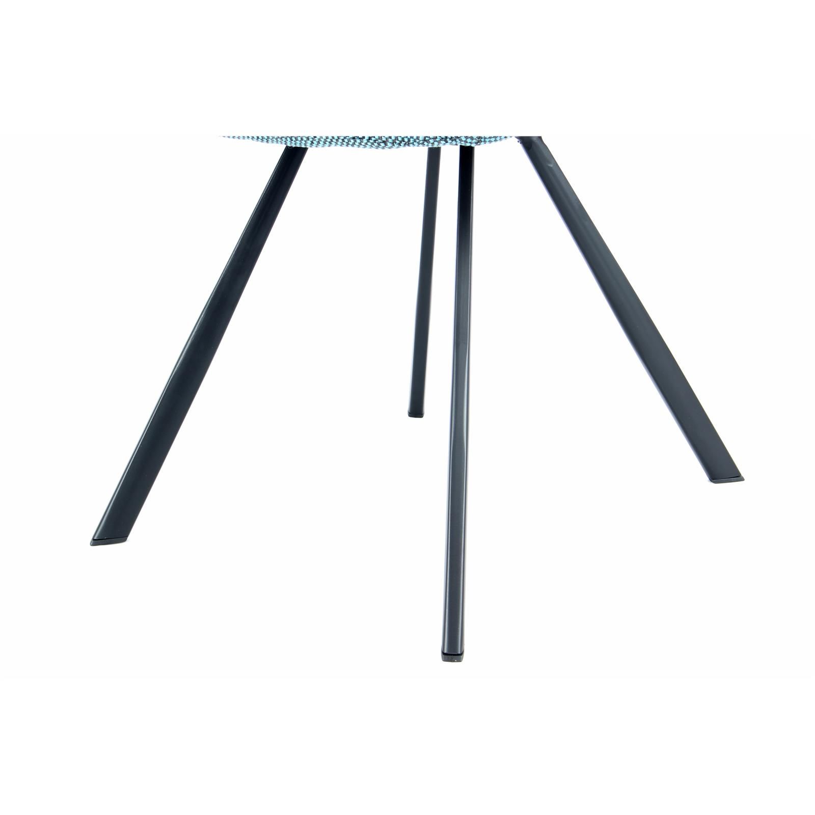 Stuhl Josephine 325 2er-Set Blau - 57 cm (L) x 47,5 cm (B) x 77 cm (H)