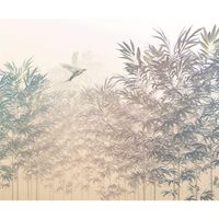 Vlies Fototapete - Bamboo Paradise - Größe 300 x 250 cm