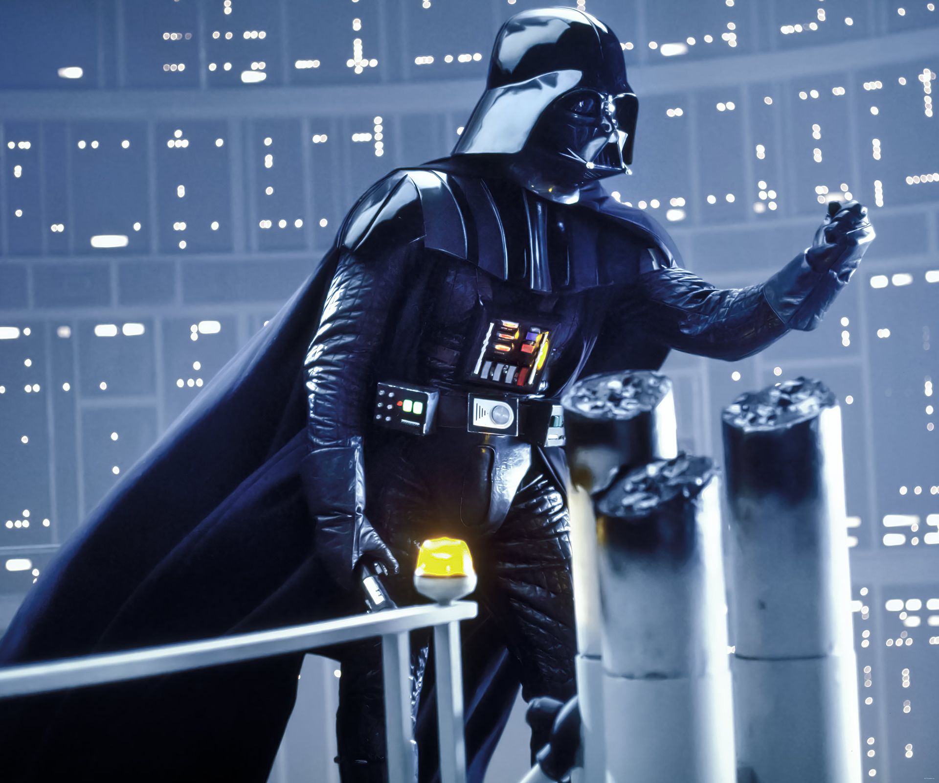 Vlies Fototapete - Star Wars Classic Vader Join the Dark Side - Größe 300 x 250 cm