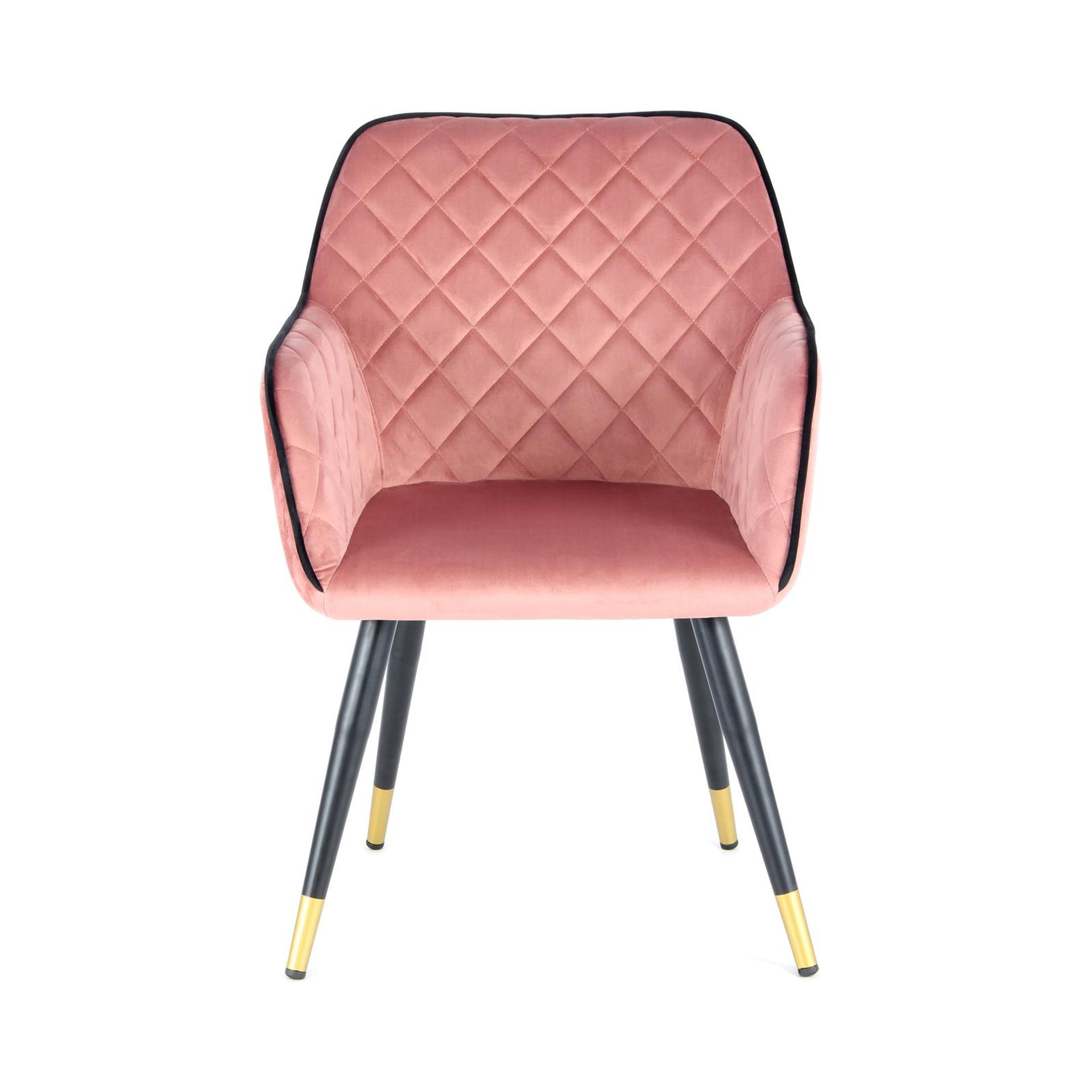 Stuhl Amino 525 Rosa / Schwarz - 61 cm (L) x 58,5 cm (B) x 86 cm (H)
