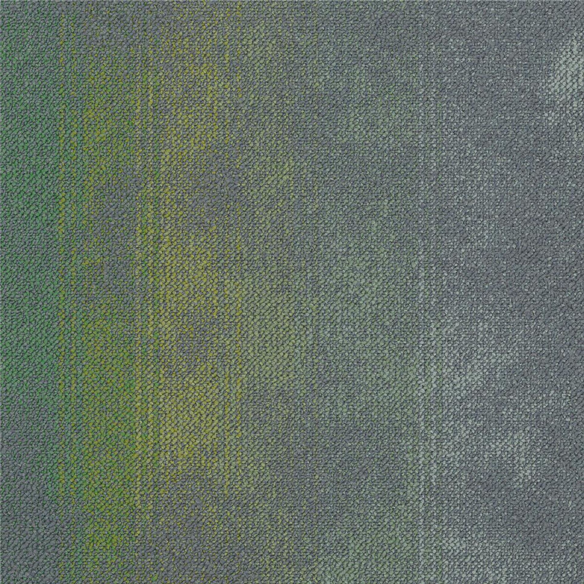 Teppichfliesen 50 x 50 cm Schlinge strukturiert Sere Colour AB94 7373-V B8 Grün Organisch