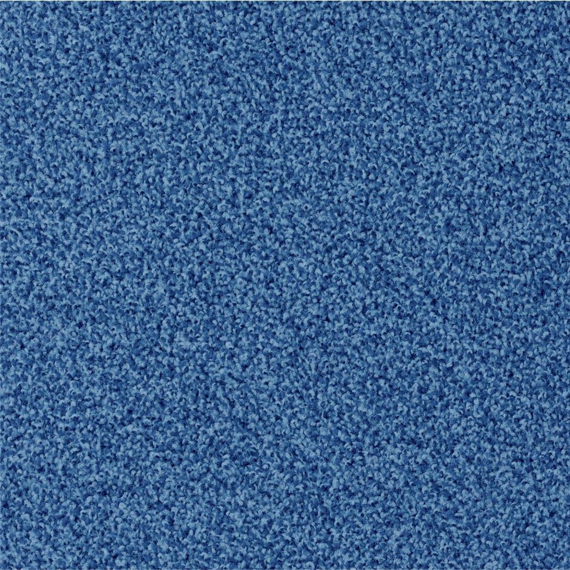 Teppichfliesen 50 x 50 cm Velours Torso A147 8412 Blau Allover