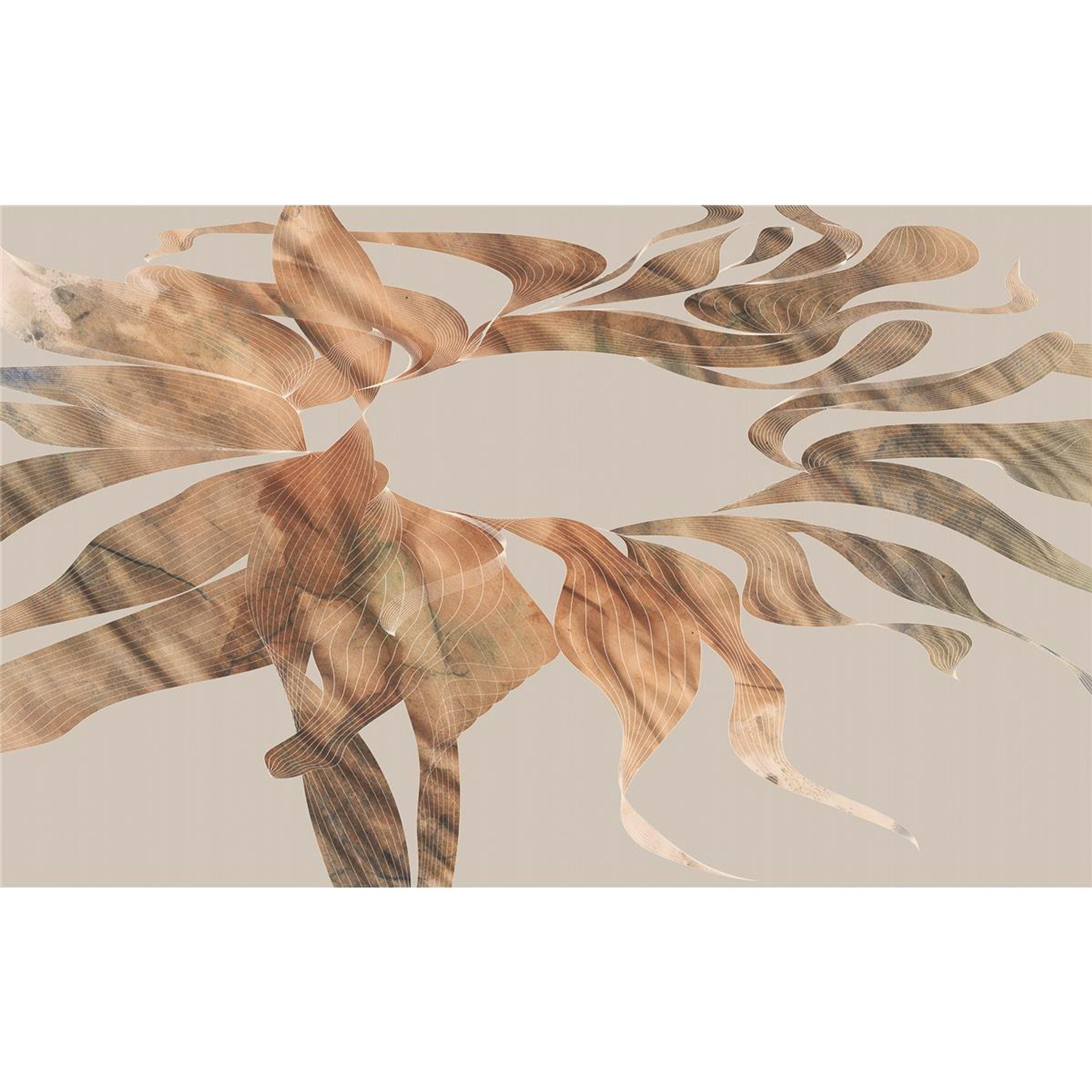 Vlies Fototapete - Autumn Leaves - Größe 400 x 250 cm