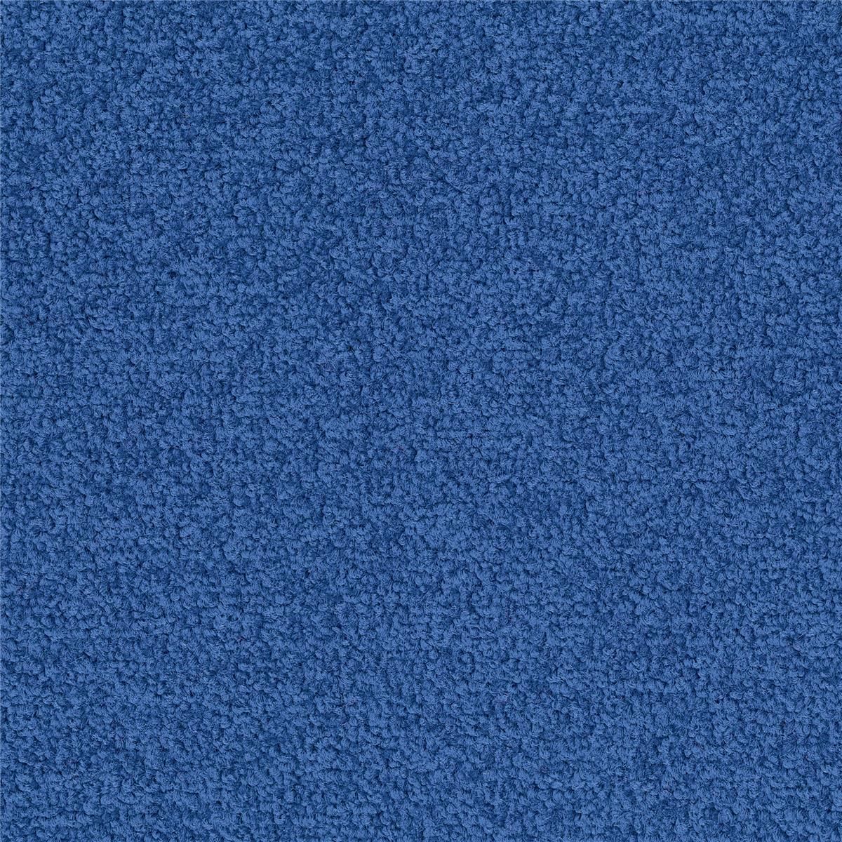 Teppichfliesen 50 x 50 cm Velours Palatino A072 8412 Blau Allover