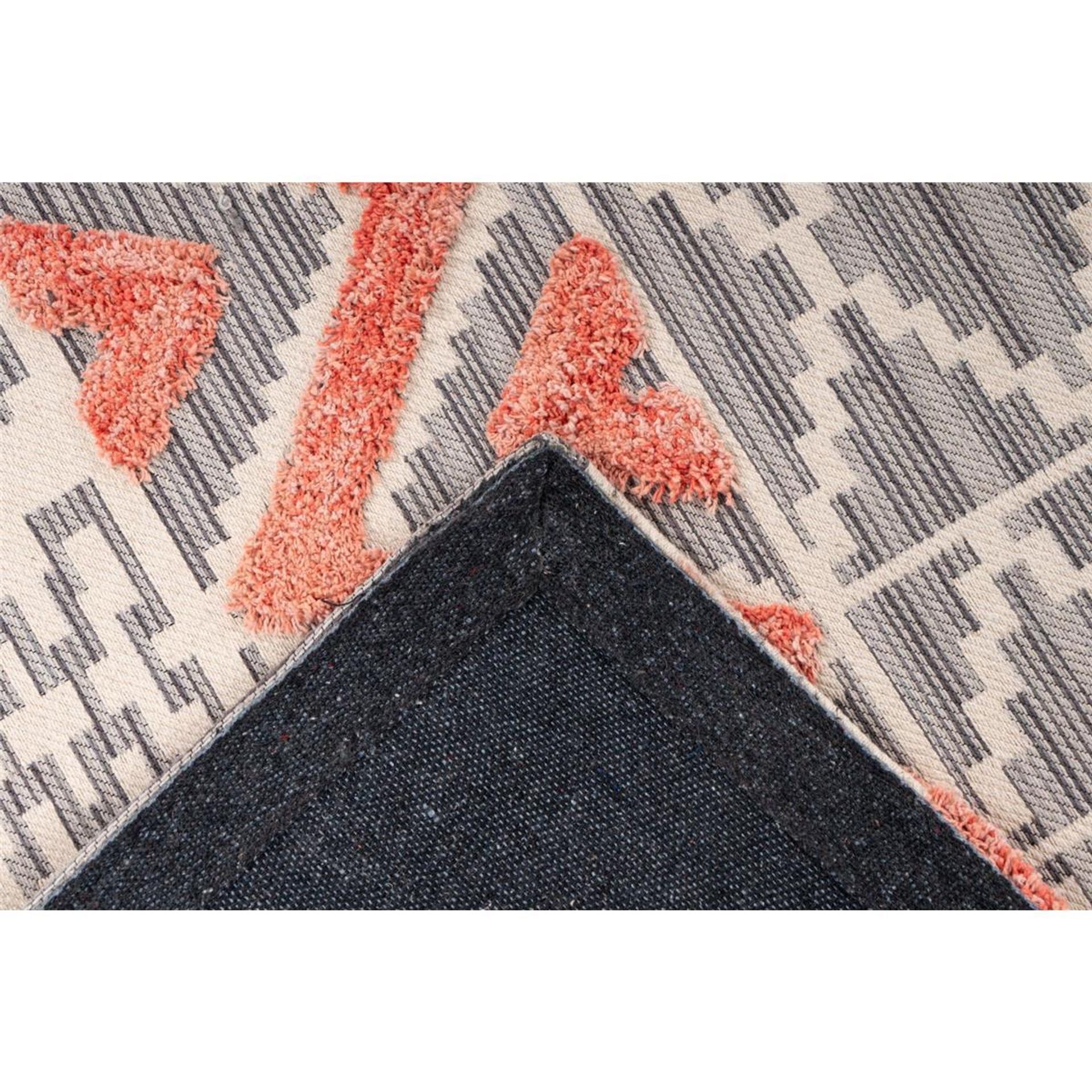 Teppich Ethnie 100 Grau / Apricot 80 cm x 150 cm