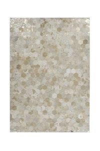 Teppich Spark 210 Elfenbein / Gold 160 cm x 230 cm