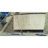 Vlies Fototapete - Star Wars Classic RMQ Yavin Temple - Größe 500 x 250 cm