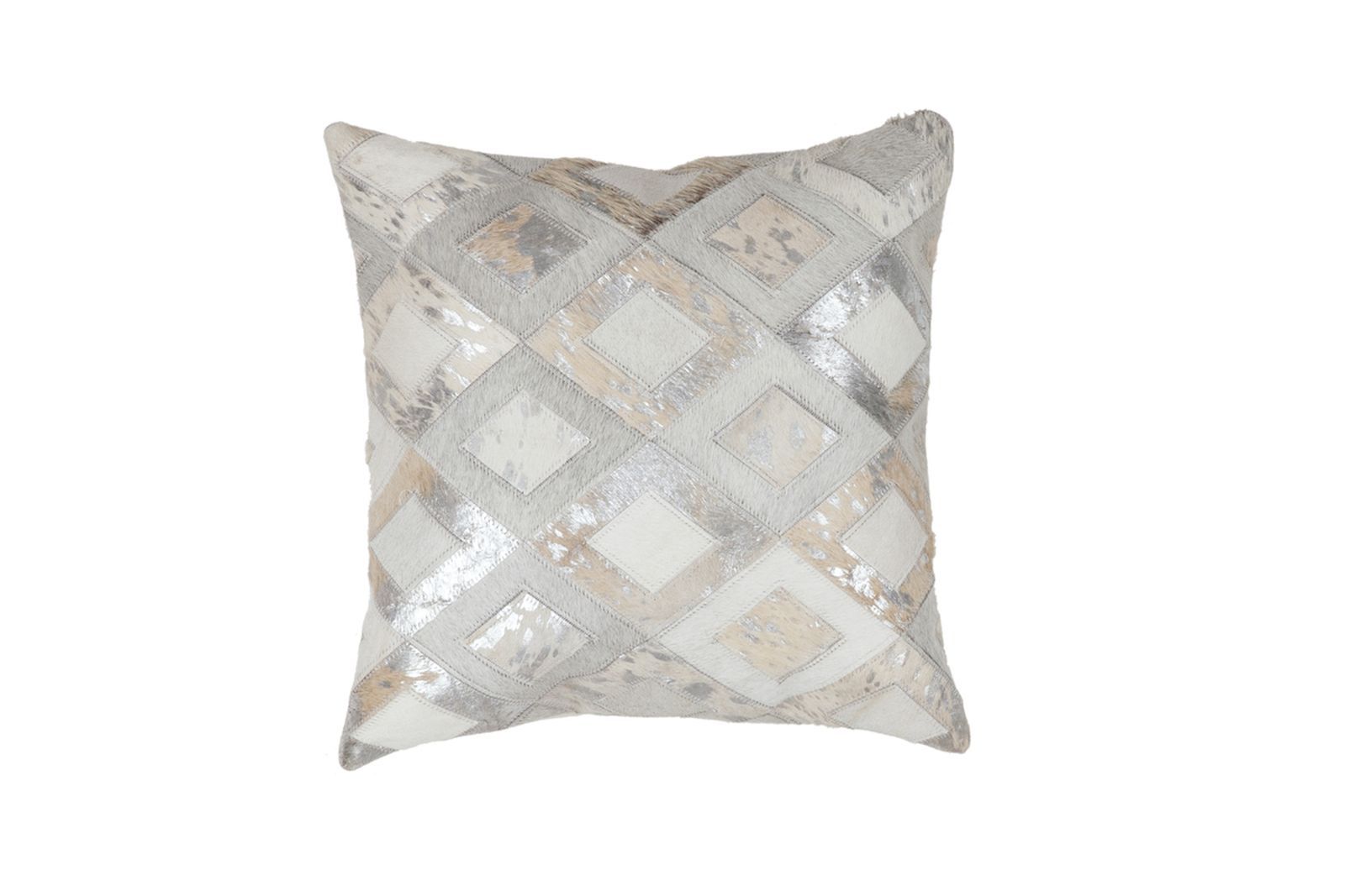 Kissen (gefüllt) Spark Pillow 110 Grau / Silber 45 cm x 45 cm