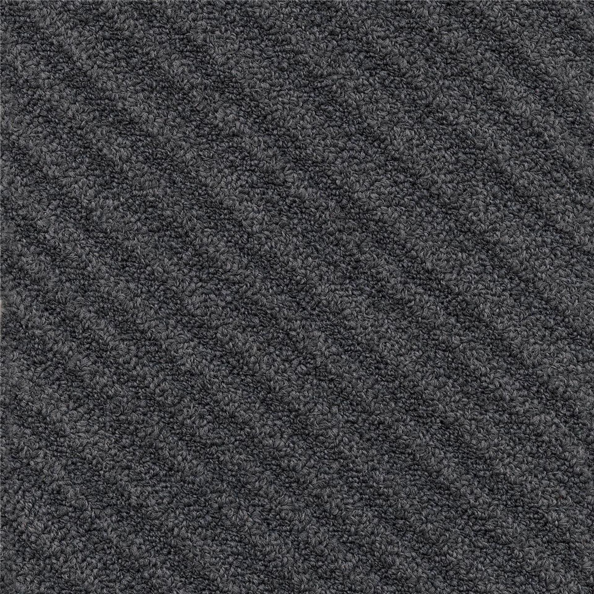 Teppichfliesen 25 x 100 cm Schlinge strukturiert Traverse B968 9502 Grau Linear
