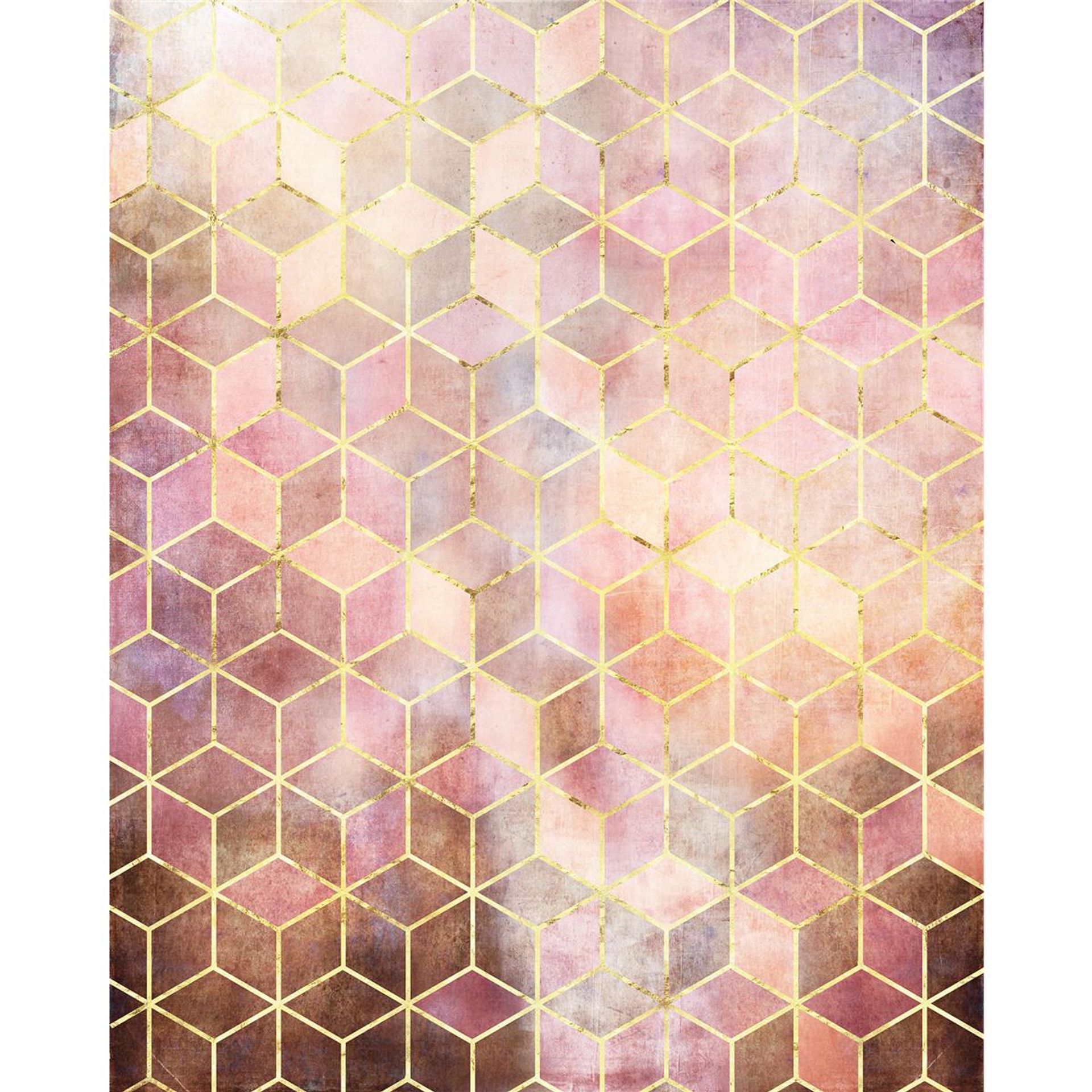 Vlies Fototapete - Mosaik Rosso - Größe 200 x 250 cm
