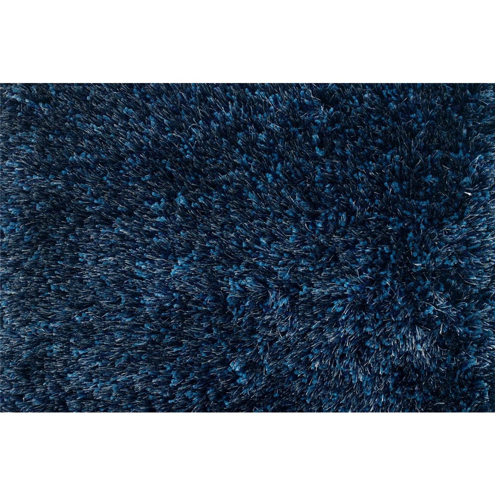 Teppich Grace Shaggy Azurblau 60 cm x 110 cm