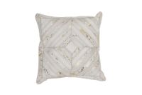 Kissen (gefüllt) Spark Pillow 410 Elfenbein / Gold 45 cm x 45 cm